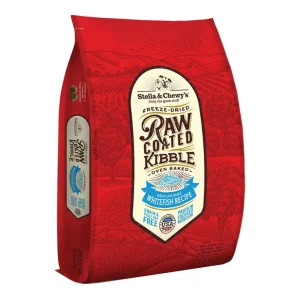 Stella & Chewy's Dog Kibble, Raw Coated Whitefish, 22 lb