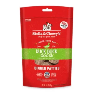 Stella & Chewy's Duck Duck Goose Patties Freeze