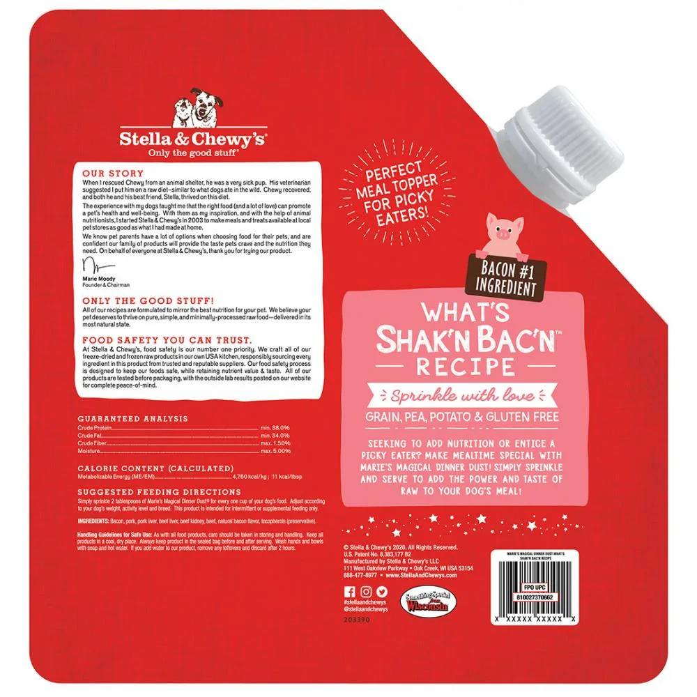 Stella & Chewy's Marie's Magical Dinner Dust What's Shak'n Bak'n Dog Food Topper - Image 2