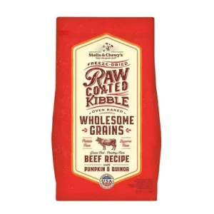 Stella & Chewy's Raw Coated Kibble Wholesome Grains Beef Recipe Dry Dog Food