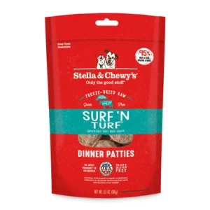 Stella & Chewy's Surf 'N Turf Dinner Patties Freeze