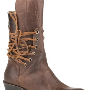 Stetson Ladies Emory Tie Around Shaft Cowboy Boots