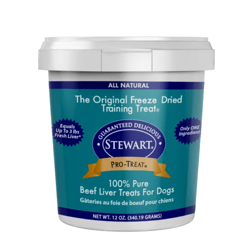 Stewart® Pro-Treat® Freeze Dried Beef Liver Treats - OUT OF STOCK