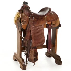 Stray Star Used 14.5in 5/8 Breed Basket Stamp Team Roper