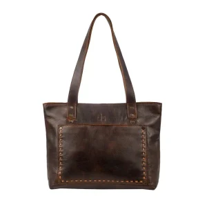 STS Ranchwear Bandera Chocolate Simple Tote