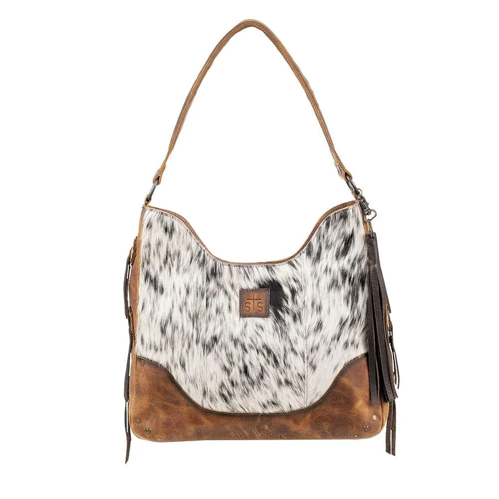 STS Ranchwear Guadalupe Cowhide Hobo Bag