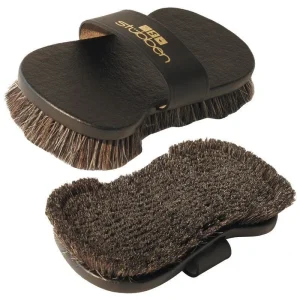 Stubben Flex Leather Back Pig Bristle Brush
