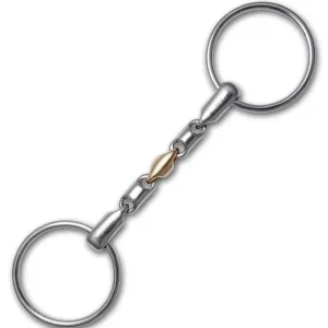 Stubben Steeltec Waterford Loose Ring Snaffle Bit