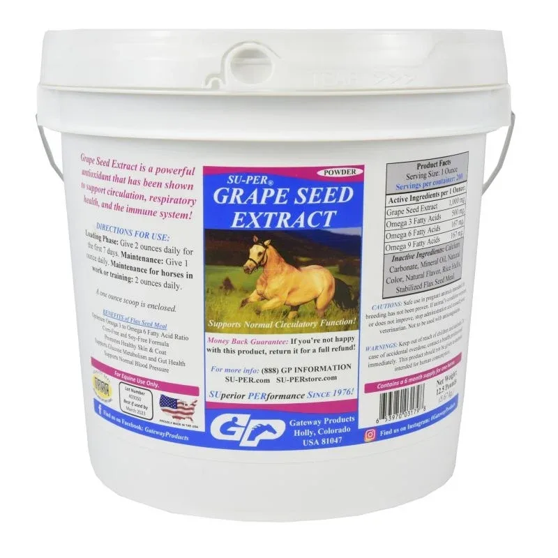 SU-PER Grape Seed Extract - 12.5 Pounds