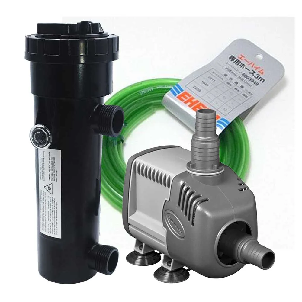 Submersible UV-C Clarifier Kit w/ Pump (9W) - Sicce