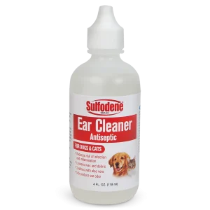 Sulfodene Ear Cleaner for Dogs & Cats 4oz