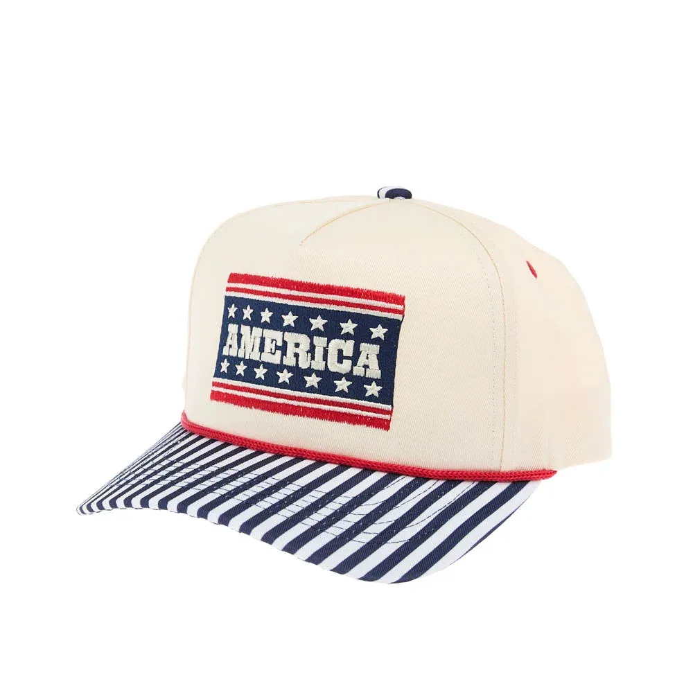 Summer Tees America Striped Cap - Image 2