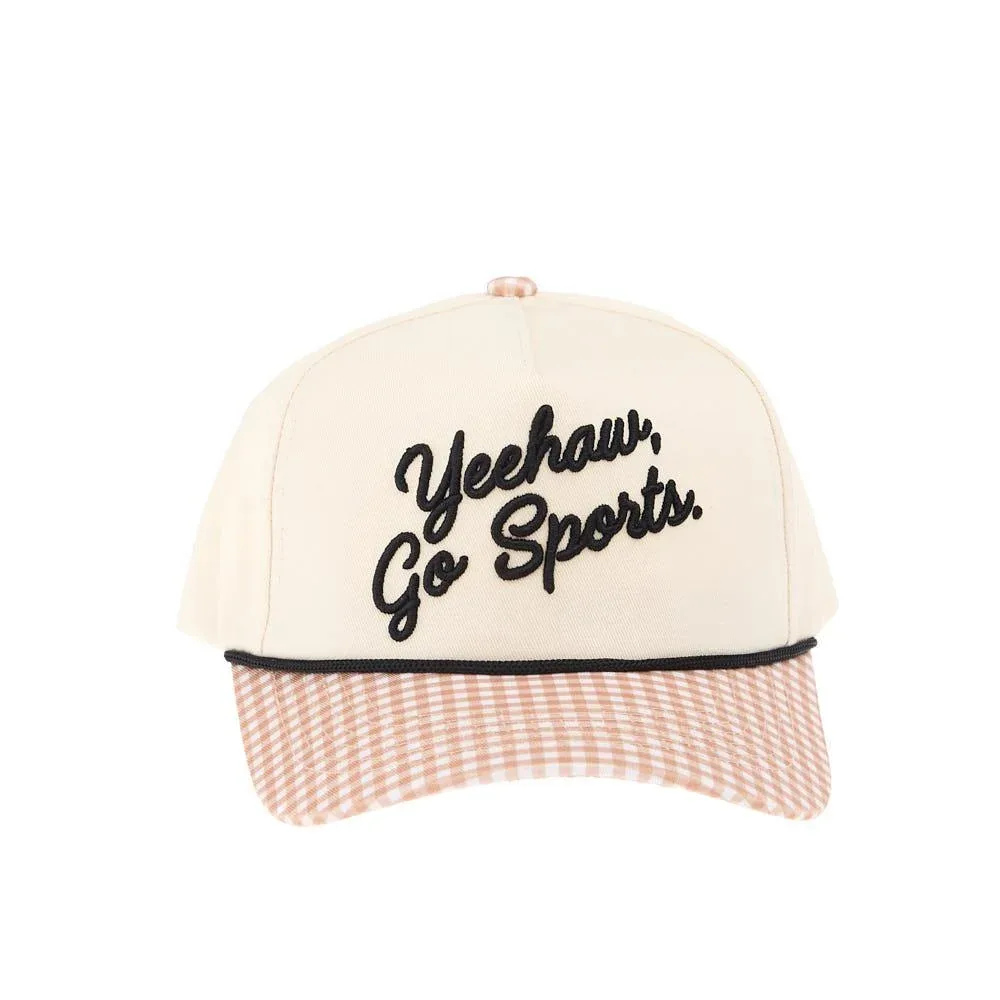 Summer Tees Go Sports Gingham Cap