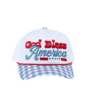 Summer Tees God Bless America Cap