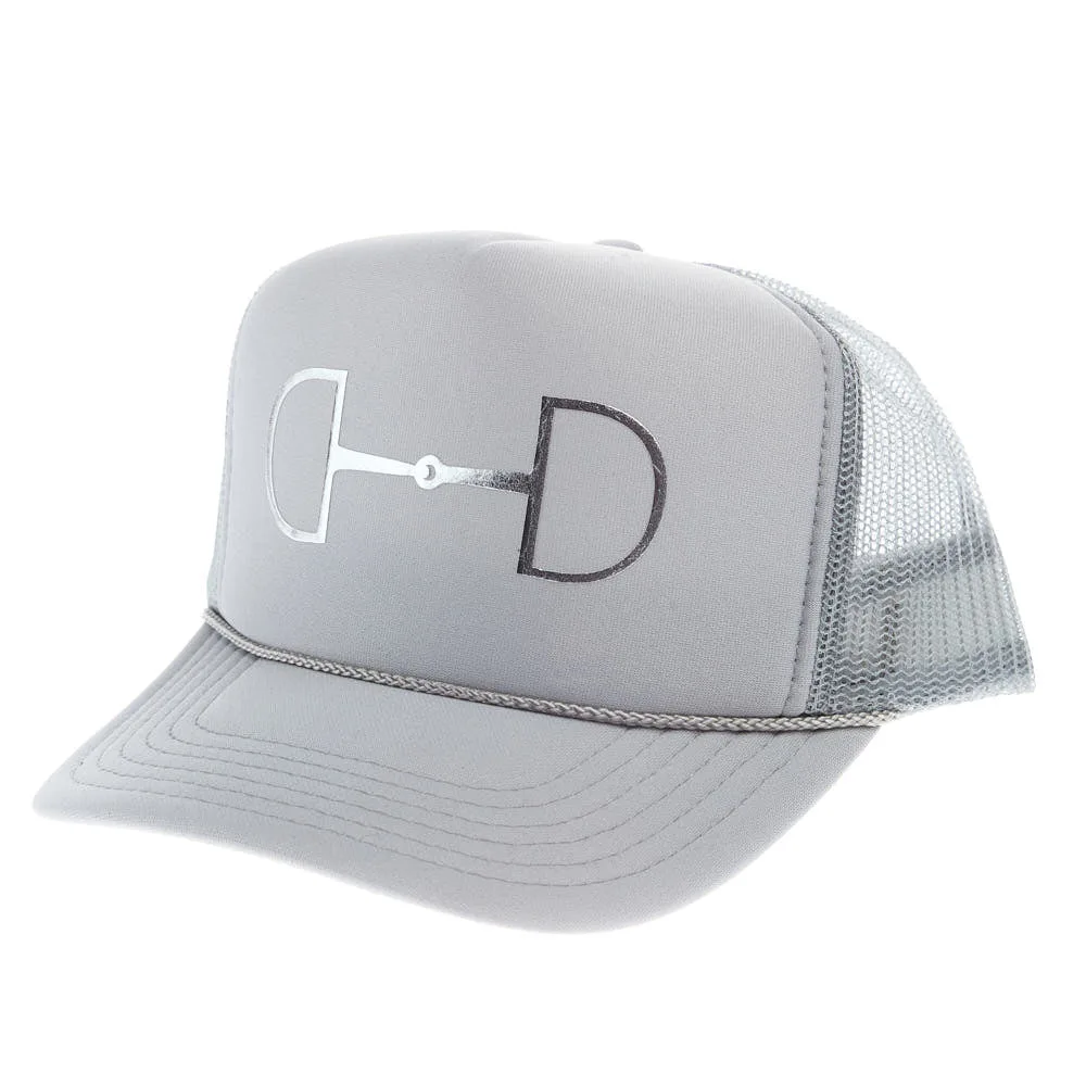 Summer Tees Grey Snaffle Bit Cap - Image 2