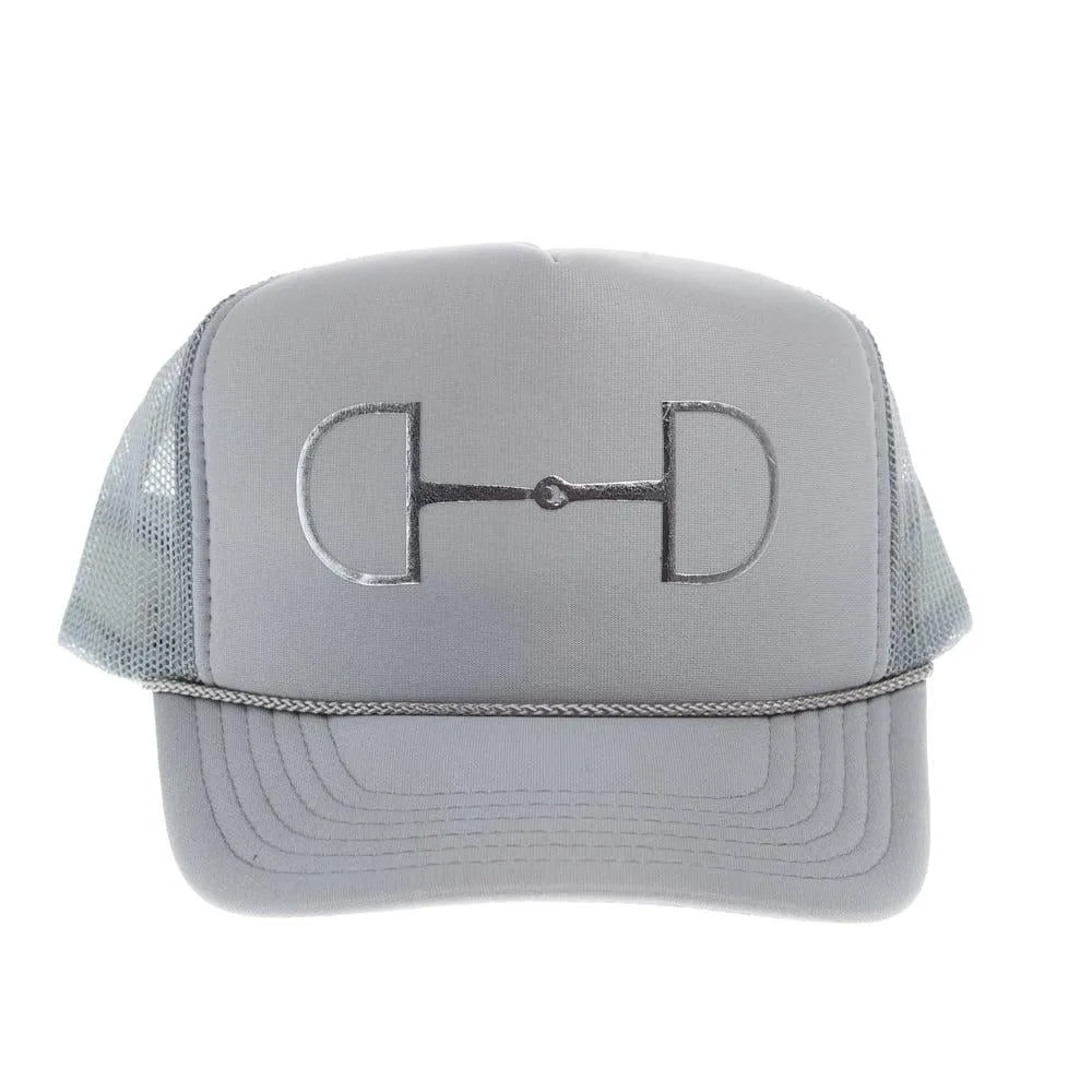 Summer Tees Grey Snaffle Bit Cap