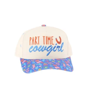 Summer Tees Part Time Cowgirl Cap