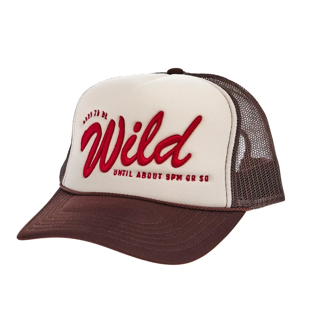 Summer Tees Women's Brown & Khaki Born To Be Wild Cap - Image 2
