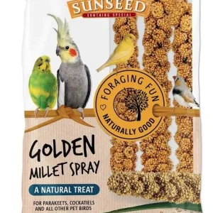 Sunseed Golden Millet Spray Natural Bird Treat