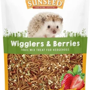 Sunseed Vita Prima Wigglers & Berries Trail Mix Hedgehog Treat