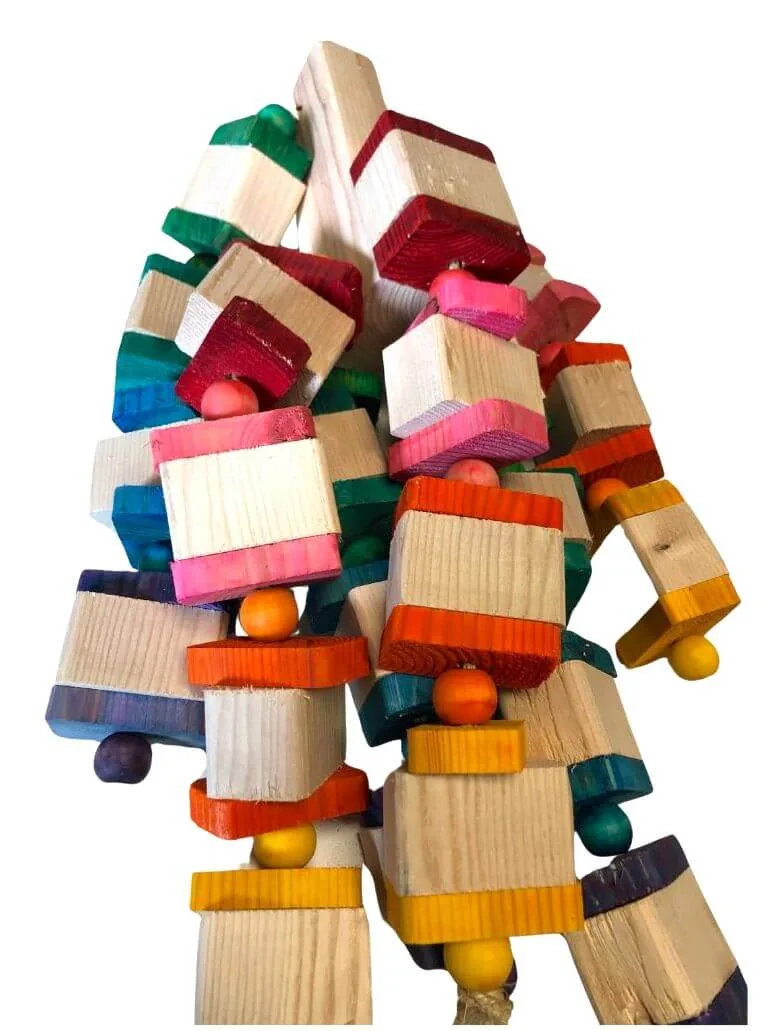 Super-Sized Pinewood Bird Toys