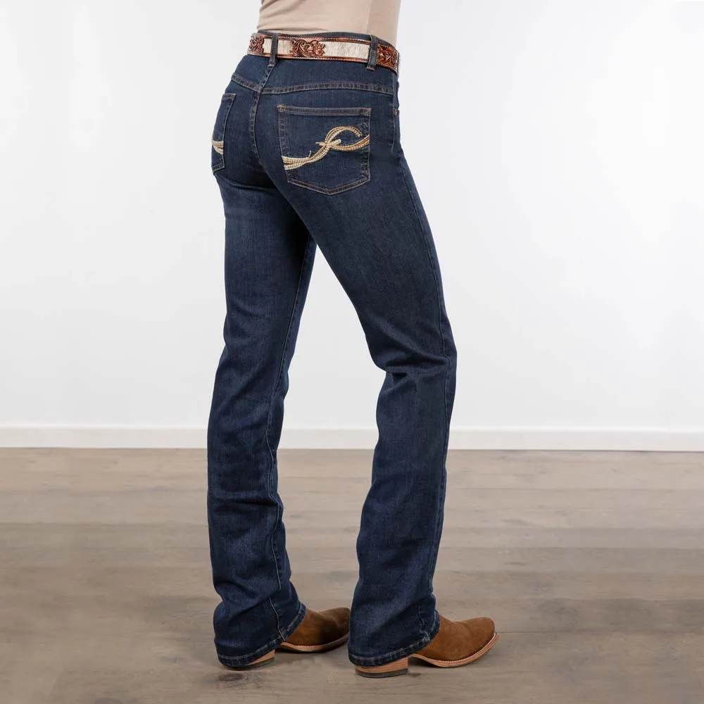 Superior Rod's Exclusive Classic Dark Wash Riding Jeans