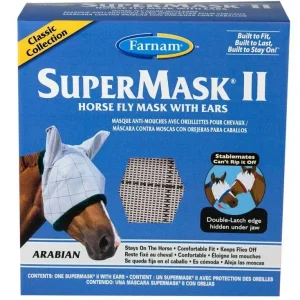 Supermask II Horse Fly Mask w Ears Classic