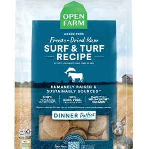 Surf & Turf Freeze Dried Raw Patties for Dogs