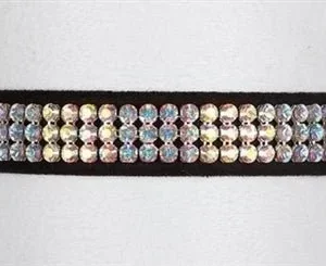 Susan Lanci AB Crystals Color Giltmore Ultrasuede Collars - Many Colors