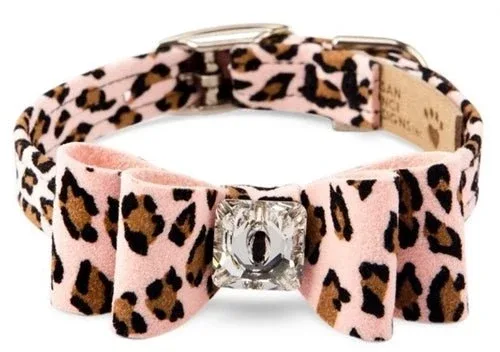 Susan Lanci Big Bow Collar- Jungle Print Collection - Image 2