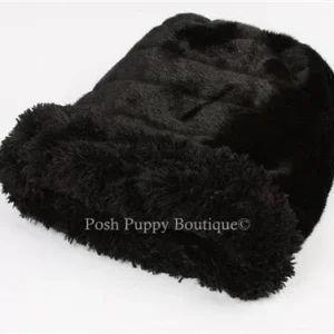 Susan Lanci Black with Black Shag Cuddle Cup