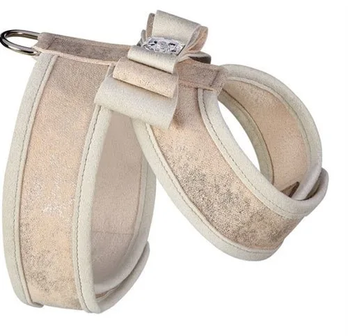 Susan Lanci Champa Glitzerati Really Big Bow Tinkie Harness with Champagne Trim - Image 2
