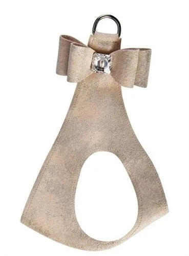 Susan Lanci Champagne Glitzerati Big Bow Step in Harness