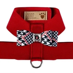 Susan Lanci Classic Glen Houndstooth Big Bow Tinkie Harness