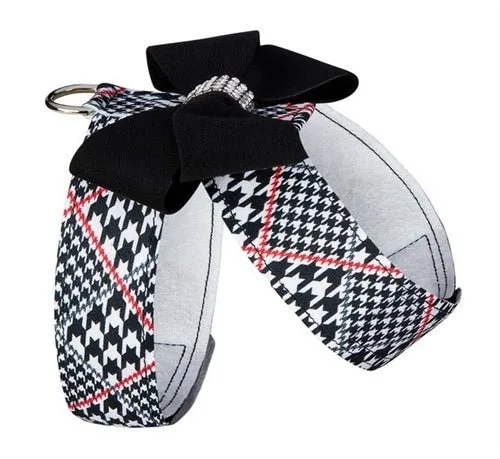 Susan Lanci Classic Glen Houndtooth with Nouveau Bow Tinkie Harness - Image 2