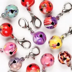 Susan Lanci Cloisenne Assorted Colors Bell