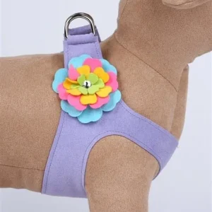 Susan Lanci Fantasy Flower Collection Step-In Harness - French Lavender