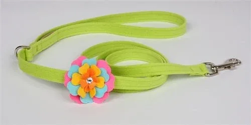 Susan Lanci Fantasy Flower Collection Step-In Harness - Kiwi - Image 2