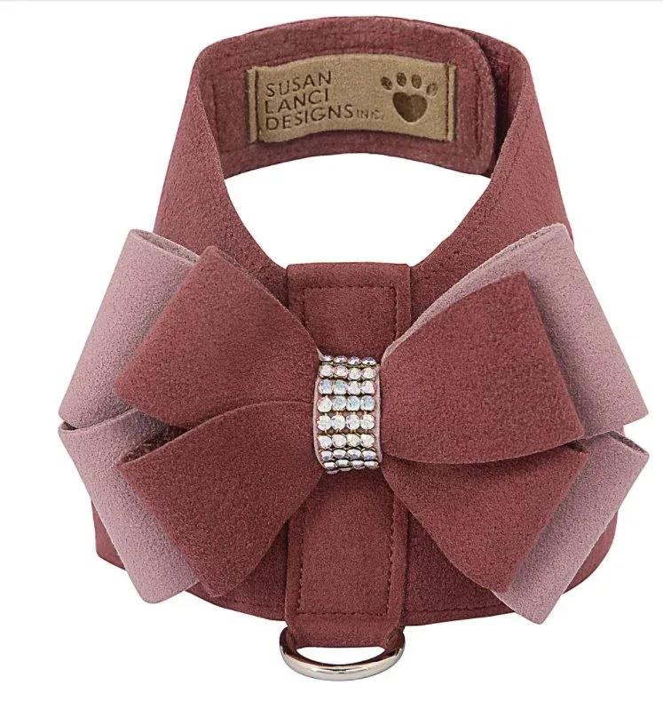 Susan Lanci Mulberry Harness with Rosewood Nouveau Bow - Image 2