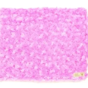 Susan Lanci Perfect Pink Curly Sue Blanket