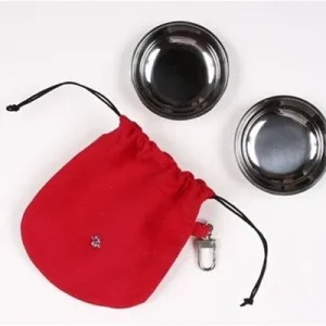 Susan Lanci Red Travel Pouch