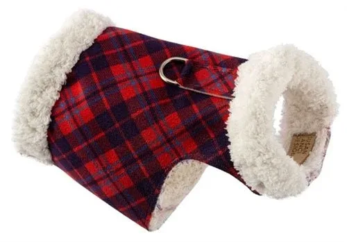 Susan Lanci Scotty Bowzer - Chestnut Plaid - Image 2