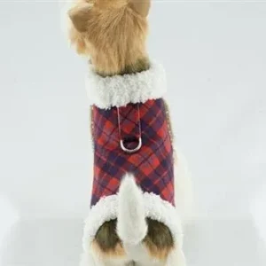 Susan Lanci Scotty Bowzer - Chestnut Plaid