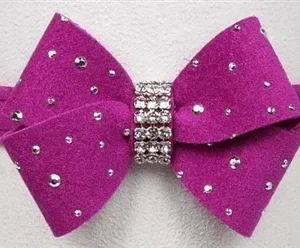 Susan Lanci Silver Stardust Nouveau Bow Collar in Many Colors