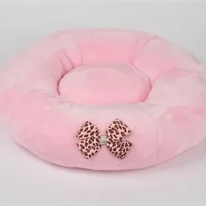 Susan Lanci Spa Beds with Nouveau Bow - Pink