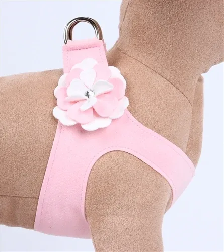 Susan Lanci Special Occasion Step-In Harness- Puppy Pink