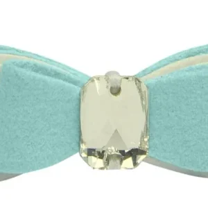 Susan Lanci Tiffi's Gift Big Bow Hair Bow with Clear Crystal