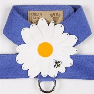 Susan Lanci Tinkie Large Daisy Collection Tinkie Ultrasuede Harnesses