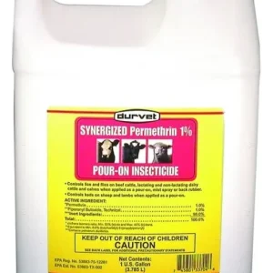 Synergized Permethrin Pour On Insecticide 1 Gal
