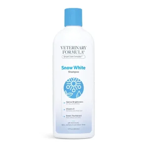 Synergy Labs Veterinary Formula Smart Coat Complex Snow White Whitening Shampoo 17 fl. oz
